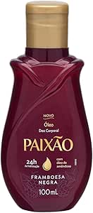 Óleo Corporal Paixão Framboesa Negra